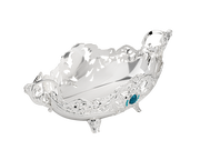 OVAL BLUE STONE BOWL